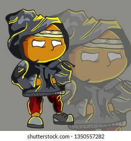 bad boy illustrasion