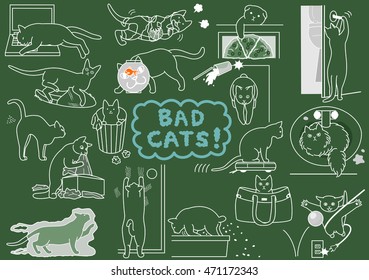 bad cats set