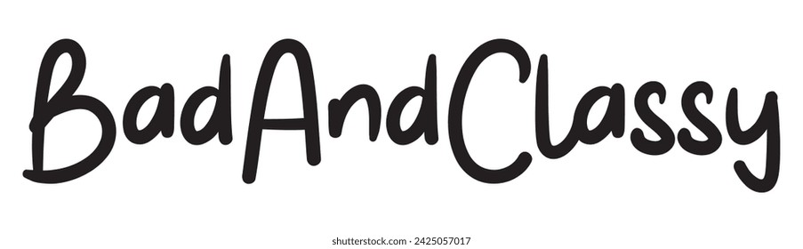 texto malo y elegante sobre fondo blanco.