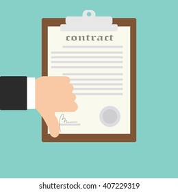 Bad contract