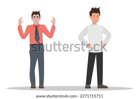 Bad customer review and angry customer for bad services and bad product with sad review, unhappy customers dissatisfaction and dissatisfied customers. Unhappy customer and bad review for ugly services