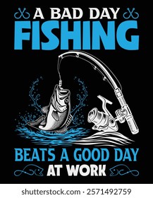 A Bad Day Fishing Beats a Good Day at Work