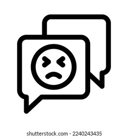 bad experience icon or logo isolated sign symbol vector illustration - high quality black style vector icons
