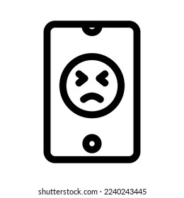 bad experience icon or logo isolated sign symbol vector illustration - high quality black style vector icons
