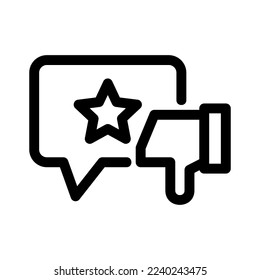 bad experience icon or logo isolated sign symbol vector illustration - high quality black style vector icons
