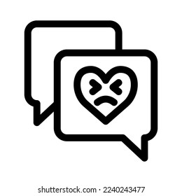 bad experience icon or logo isolated sign symbol vector illustration - high quality black style vector icons
