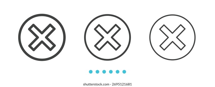 Bad Feedback icon. Thin line icon vector