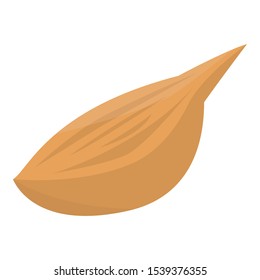 Bad garlic icon. Isometric of bad garlic vector icon for web design isolated on white background