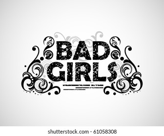 Bad Girls background