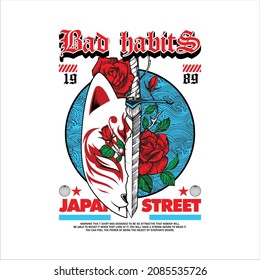 bad habits japan street vintage fashion