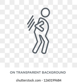bad human icon. Trendy flat vector bad human icon on transparent background from Feelings collection. High quality filled bad human symbol use for web and mobile