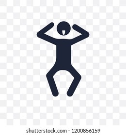 bad human transparent icon. bad human symbol design from Feelings collection. Simple element vector illustration on transparent background.