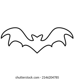 Bad line icon vector black color 