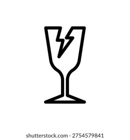 bad omen icon design on white background