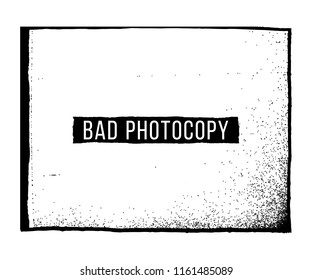 Bad Photocopy Vector Texture