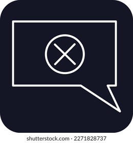 Bad review Feedback Icons with black filled outline style. Thin line icon related to feedback, rating, testimonials, quick response, satisfaction and more. Simple web icon. Vector illustration