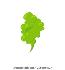 Bad Smeeling Clouds Set Green Fart Stock Vector (Royalty Free ...