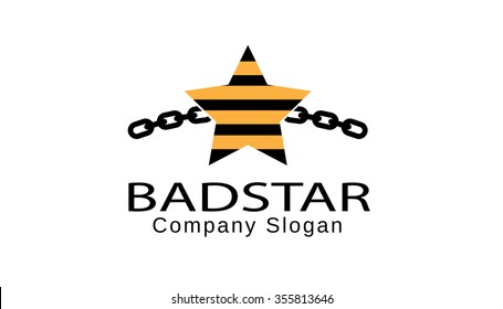Bad Star Design Illustration