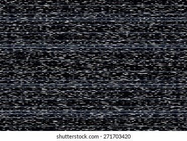 Bad Television Signal Illustration. Tv Interference. Abstract Glitch Background.