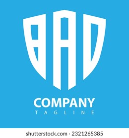 BAD Vector Letter Logo Design Template