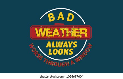 44 Bad weather look out window Stock Illustrations, Images & Vectors ...