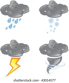 Bad weather - icons
