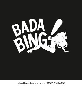 Bada Bing strip club logo