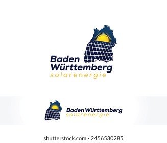 Baden Württemberg German solar energy logo icon