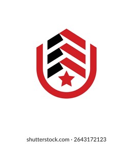 badge abstract logo modern style 