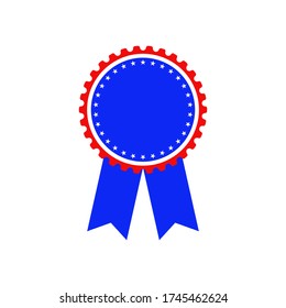 Badge america.Independece day of America
