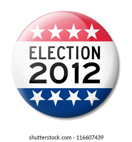 Badge for American election 2012