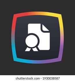 Badge - App Icon Button