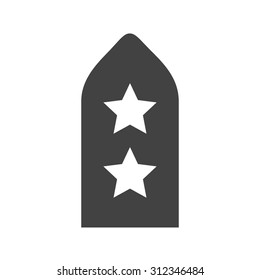 Badge, army, honor icon vector image. Can also be used for military. Suitable for use on web apps, mobile apps and print media.