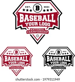 BADGE BASEBALL USED YOUR LOGO