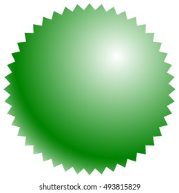 Badge, button shape with blank space. Background for your text, price, symbol.