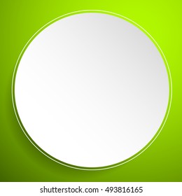 Badge, button shape with blank space. Background for your text, price, symbol.