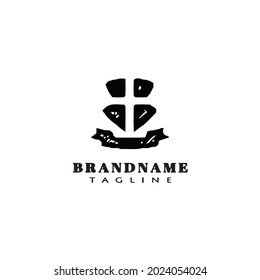 badge cartoon logo icon simple template modern vector illustration