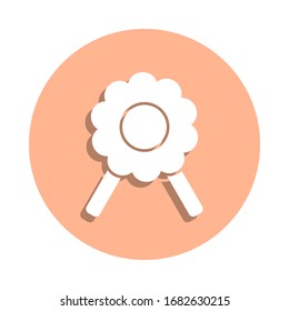 Abzeichen, Zertifizierung, Medaille-Abzeichen-Symbol. Einfache Bildyph, flache Vektorillustration von ökologischen Symbolen für i und ux, Website oder mobile Applikationen