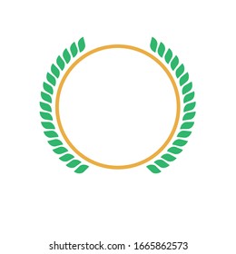 Badge circle logo design vector template