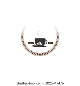 badge coffee cup