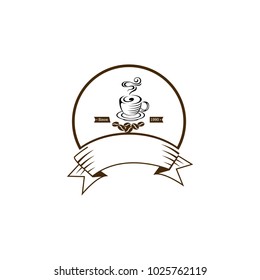 badge coffee cup