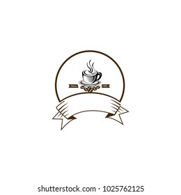 badge coffee cup
