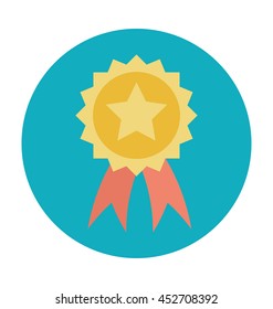Badge Colored Vector Icon