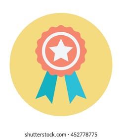 Badge Colored Vector Icon