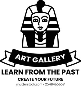 A badge in concept of Art Museum