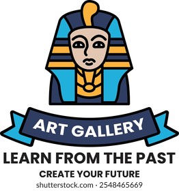 A badge in concept of Art Museum