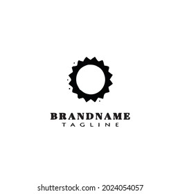 badge concept logo icon design template modern vector illustration