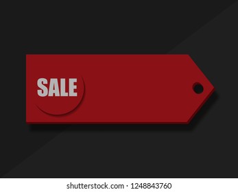 Badge with a discount icon