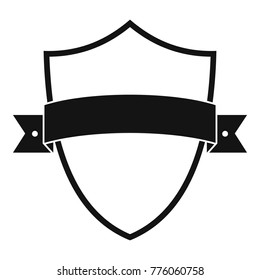 Badge element icon. Simple illustration of badge element vector icon for web