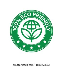 Badge or emblem design for environmentally friendly products